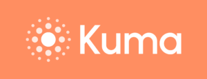 kuma health logo hd white