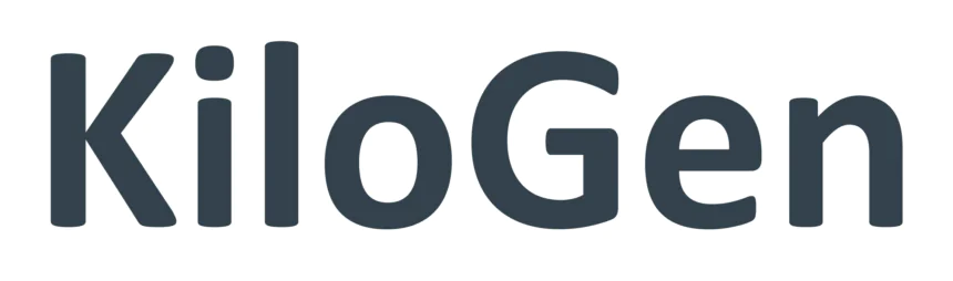 kilogen logo website
